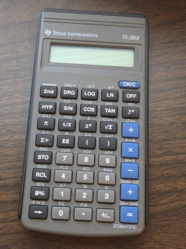 Texas Instruments TI-30X