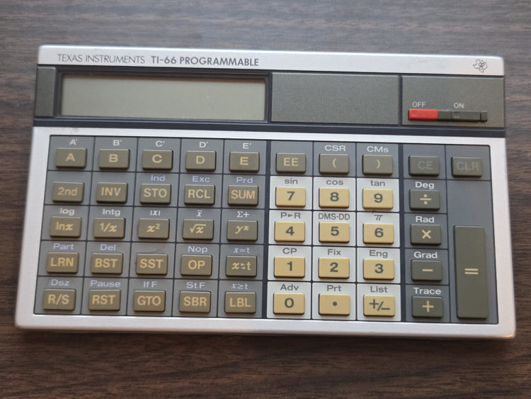 Texas Instruments TI-66