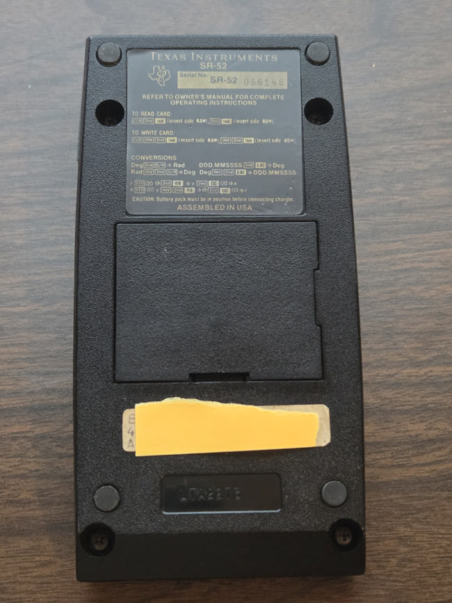 Texas Instruments SR-52