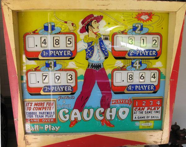 Gottlieb Gaucho Pinball