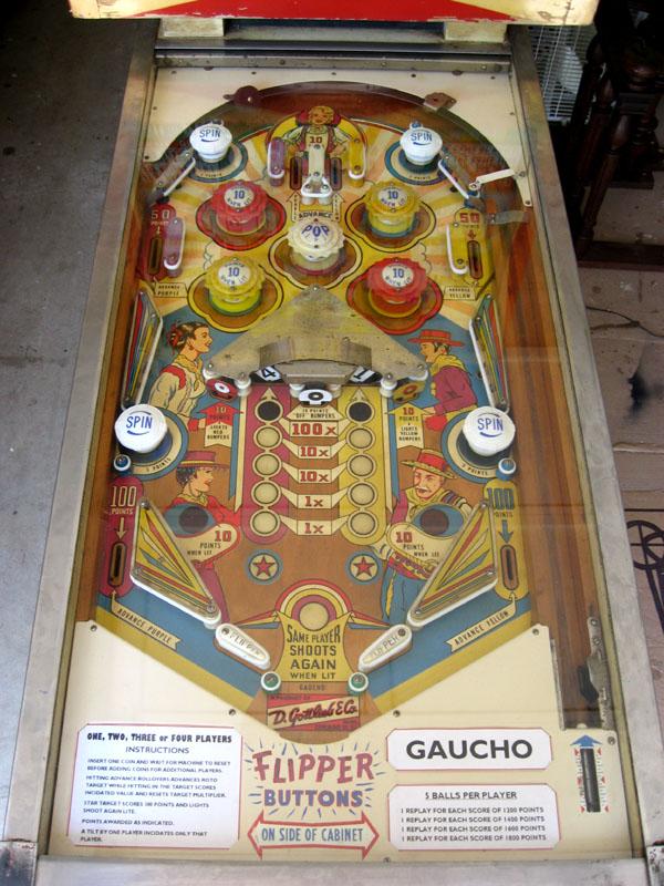 Gottlieb Gaucho Pinball