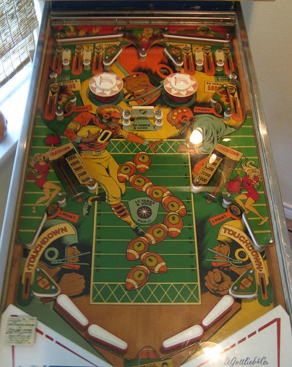 Gottlieb Gridiron Pinball