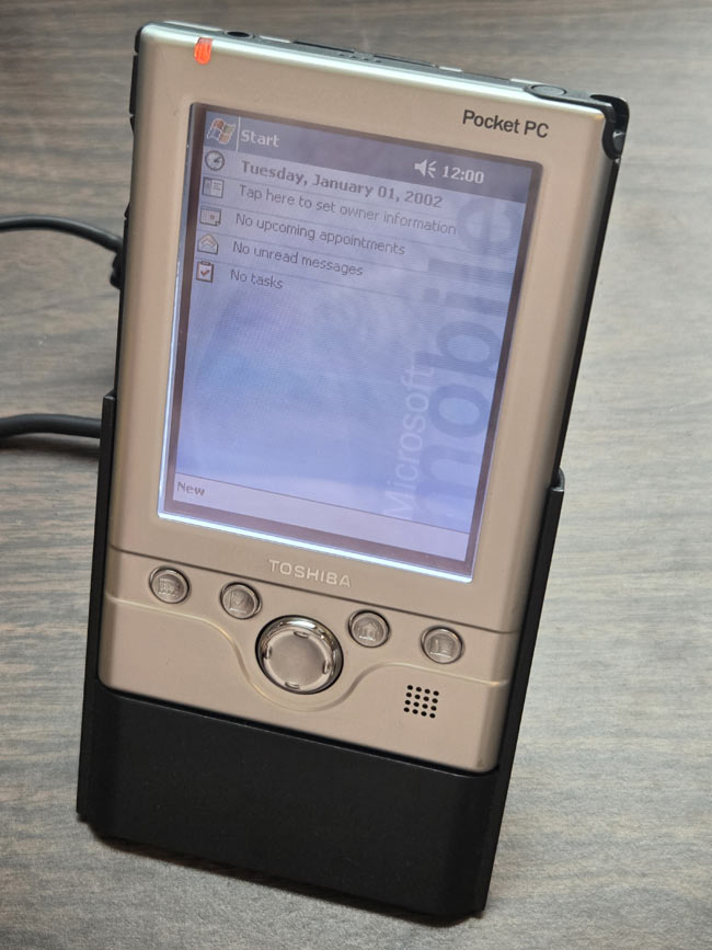 Toshiba Pocket PC e750