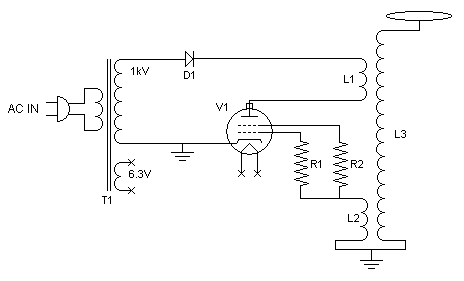 VTTC: Vacuum Tube Tesla Coil