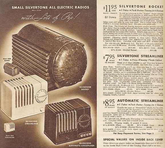 Silvertone 6103A "Automatic Streamliner"